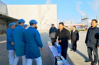 春節(jié)送溫暖，慰問暖人心丨集團(tuán)黨委書記、董事長慰問春節(jié)期間堅守崗位的一線職工